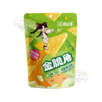Jiao BaKe Golden Crispy Corn Snack Refreshing Cucumber 108g