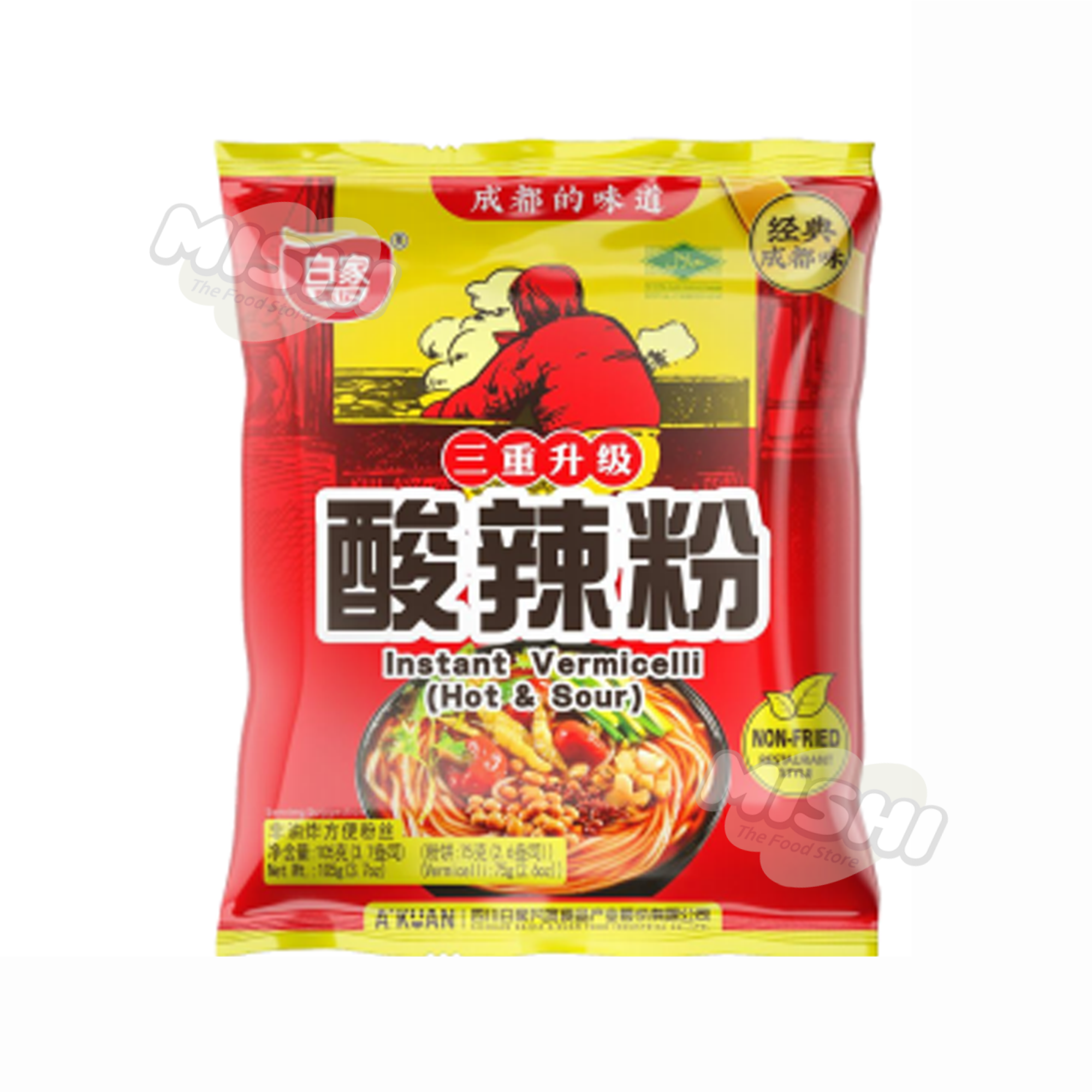 BAIJIA Chenji Brand Spicy & Sour Vermicelli 105g