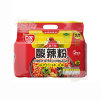 BAIJIA Chenji Brand Spicy & Sour Vermicelli 5-Pack 525g
