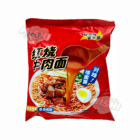 Yi Mian Jiang Brand Family Pack Braised Beef Bag Noodles 107g*5