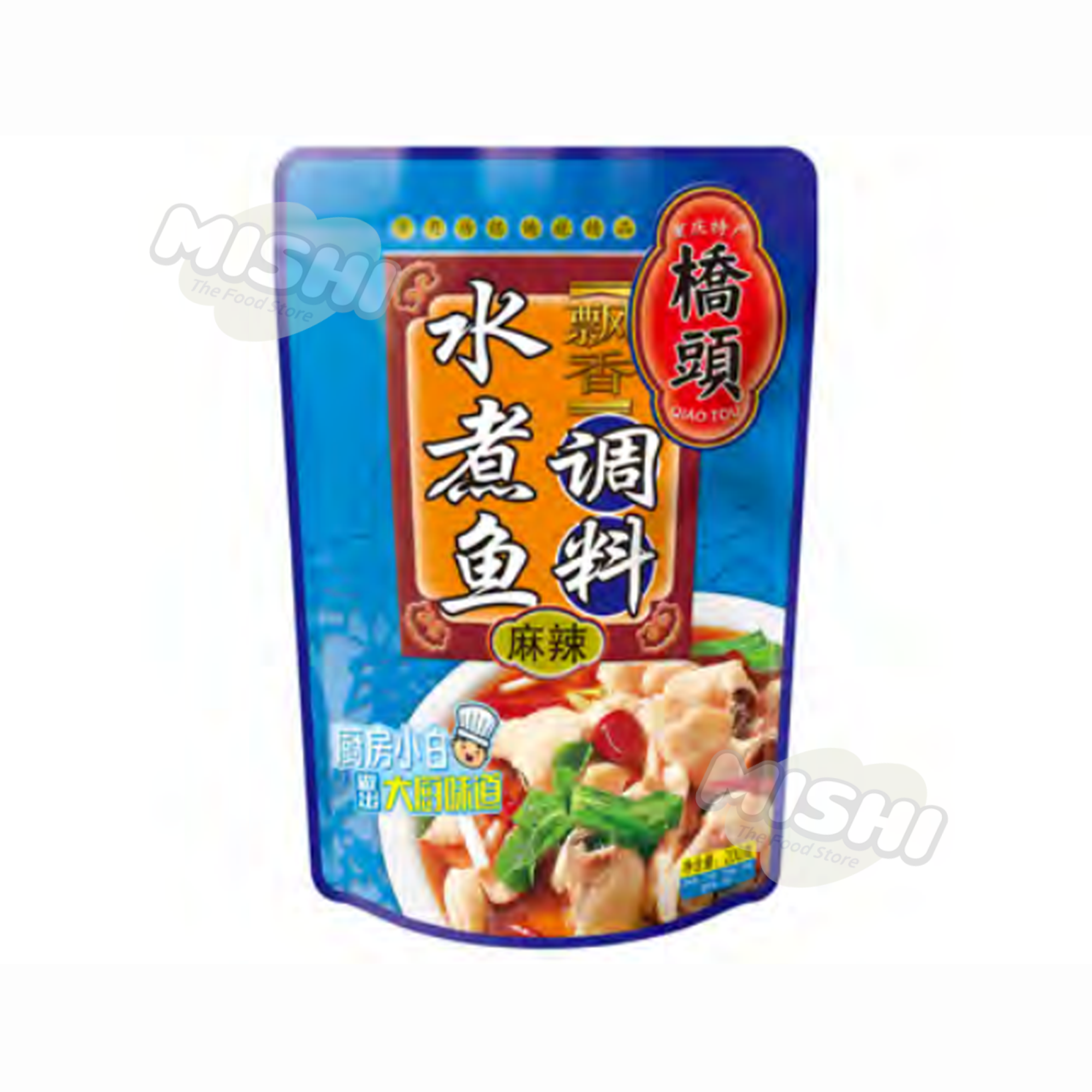 Qiao Tou Fragrant Boiled Fish Seasoning (Mala) 200g