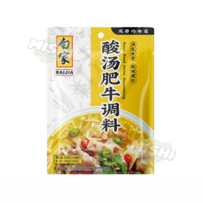 BAIJIA Brand Sour Soup Beef Slice Sauce 160g