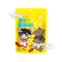JIAOXIAOHUA Thick-Cut Black Rice Cracker Sichuan Mala 128g