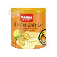KAMAN Perfume Lemon Wafer Cookies 188g