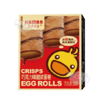 KAMAN Chocolate Crispy Skin Egg Roll (Box) 40g