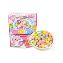 Ennjoi Brand Freeze-Dried Rainbow Candy, Sweet Flavor 38g