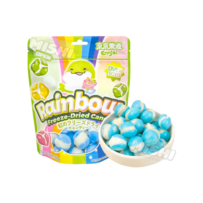 Ennjoi Brand Freeze-Dried Rainbow Candy, Sour Flavor 80g