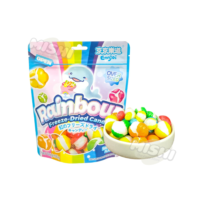 Ennjoi Brand Freeze-Dried Rainbow Candy Mint Flavor 80g