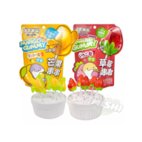 Ennjoi Brand Mango Skewer Shaped Gummy Candy Mango Flavor 60g