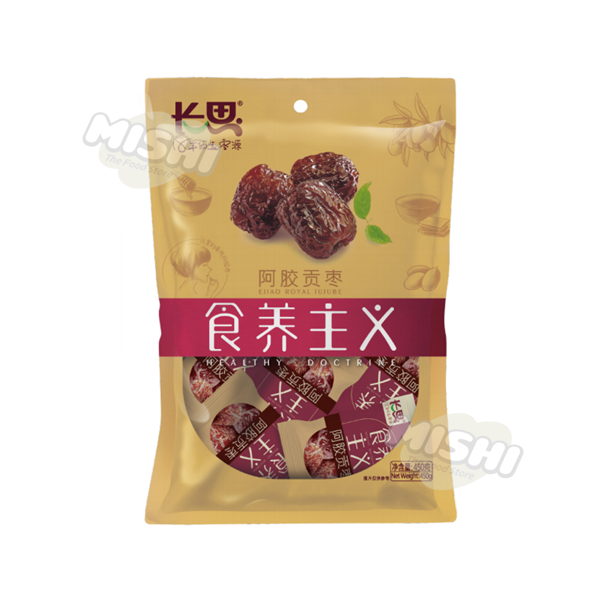 Changsi Brand Donkey-Hide Gelatin Tribute Dates 450g
