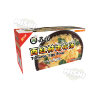 SUBO Box Instant Tomato & Egg Drop Soup (8g*10 pieces)