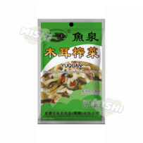 YUQUAN Bagged Mustard Tuber with Wood Ear 80g