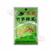 YUQUAN Bagged Mustard Tuber with Bamboo Shoots 80g