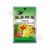 YUQUAN Bagged Mala Shredded Mustard Tuber 80g