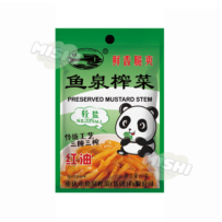 YUQUAN Bagged Red Oil Shredded Mustard Tuber 60g