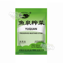 YUQUAN Bagged Premium Shredded Mustard Tuber 350g
