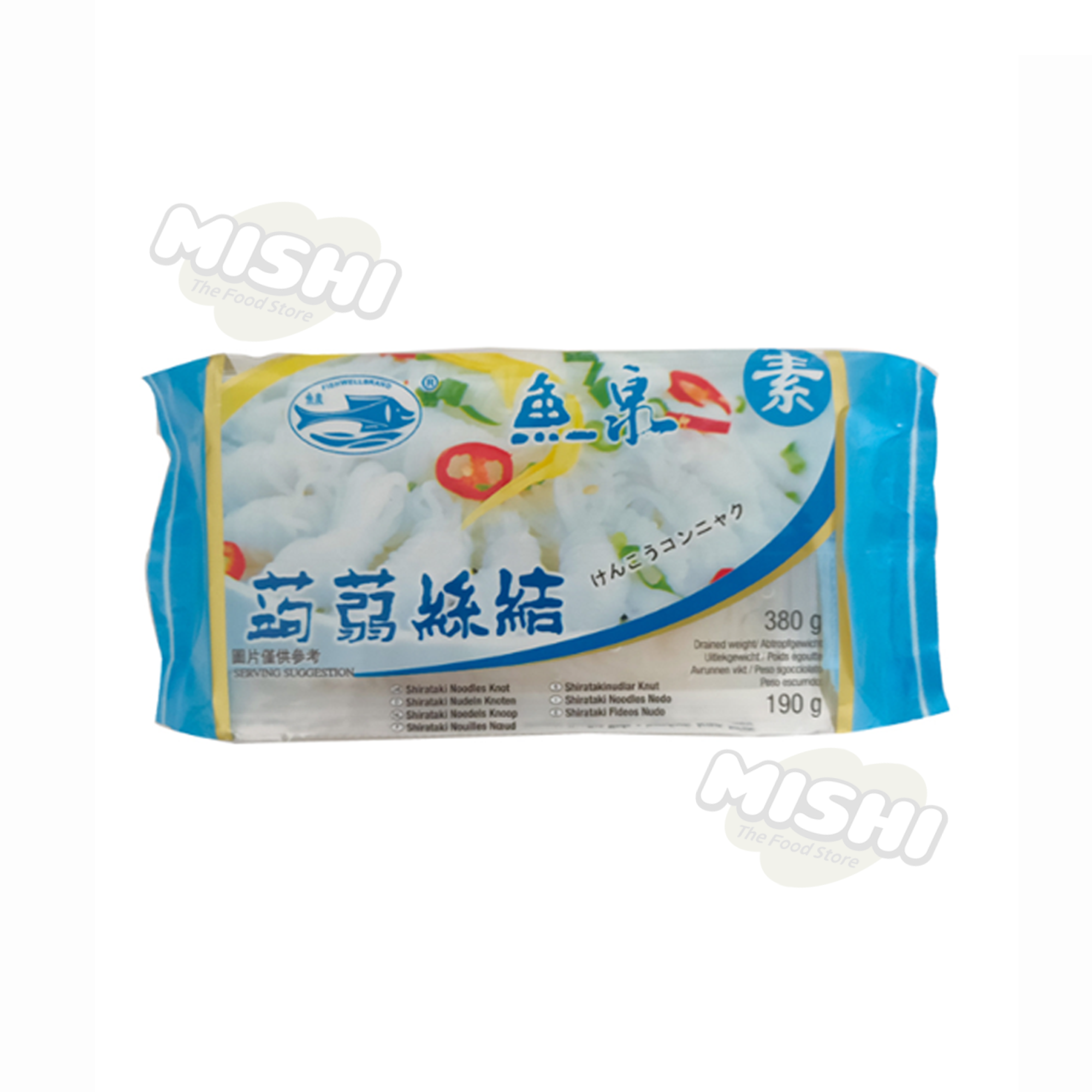 YUQUAN Boxed Konjac Knots 380g