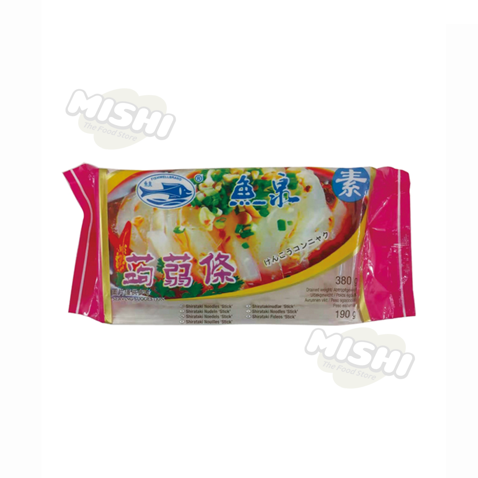 YUQUAN Boxed Konjac Strips 380g