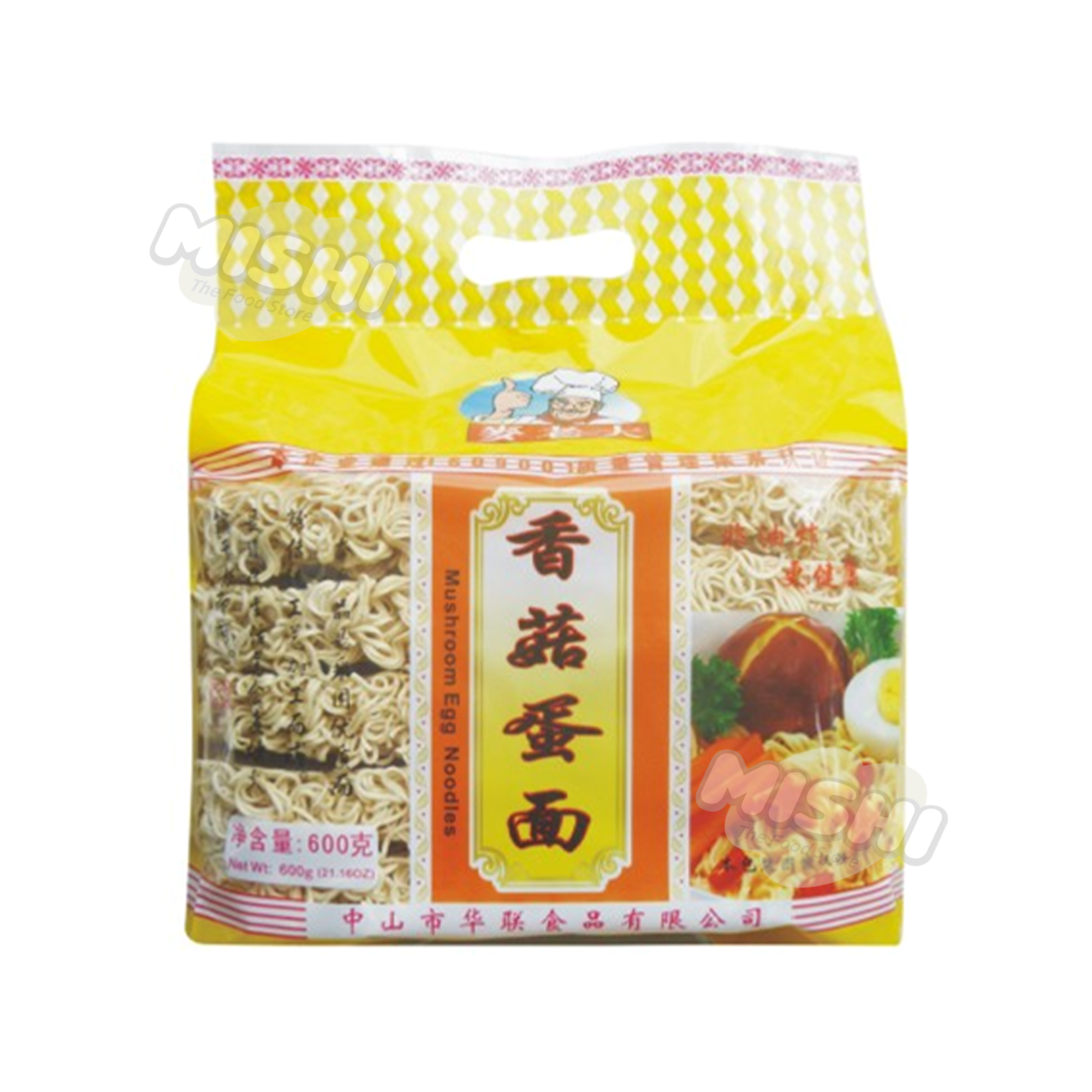“Mai Lao Da” Brand Mushroom Egg Noodles 600g