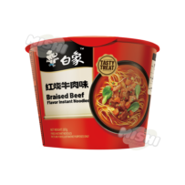 Bai Xiang Delicious Series Classic Braised Beef Flavor Noodles (Cup)