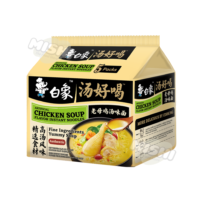 Bai Xiang Soup Series Old Hen Soup Flavor Noodles (5-pack)