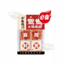SHOO LOONG KAN Dual-Flavor Four-Cube Hot Pot Base 320g