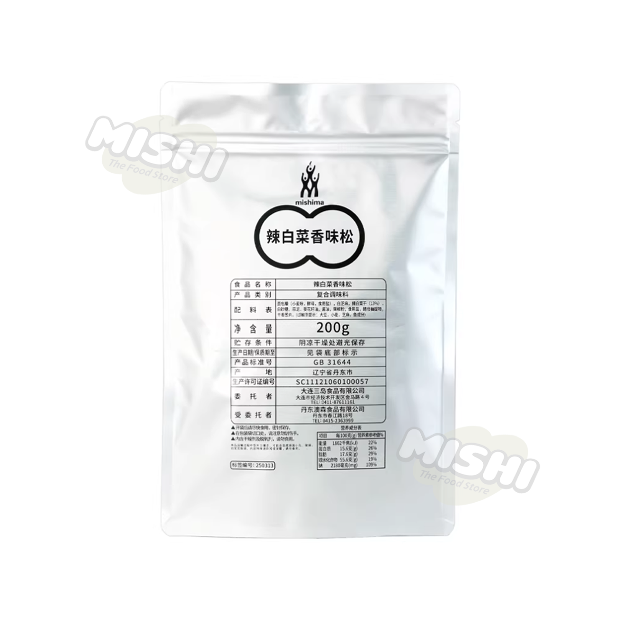 MISHIMA Kimchi Furikake 200g