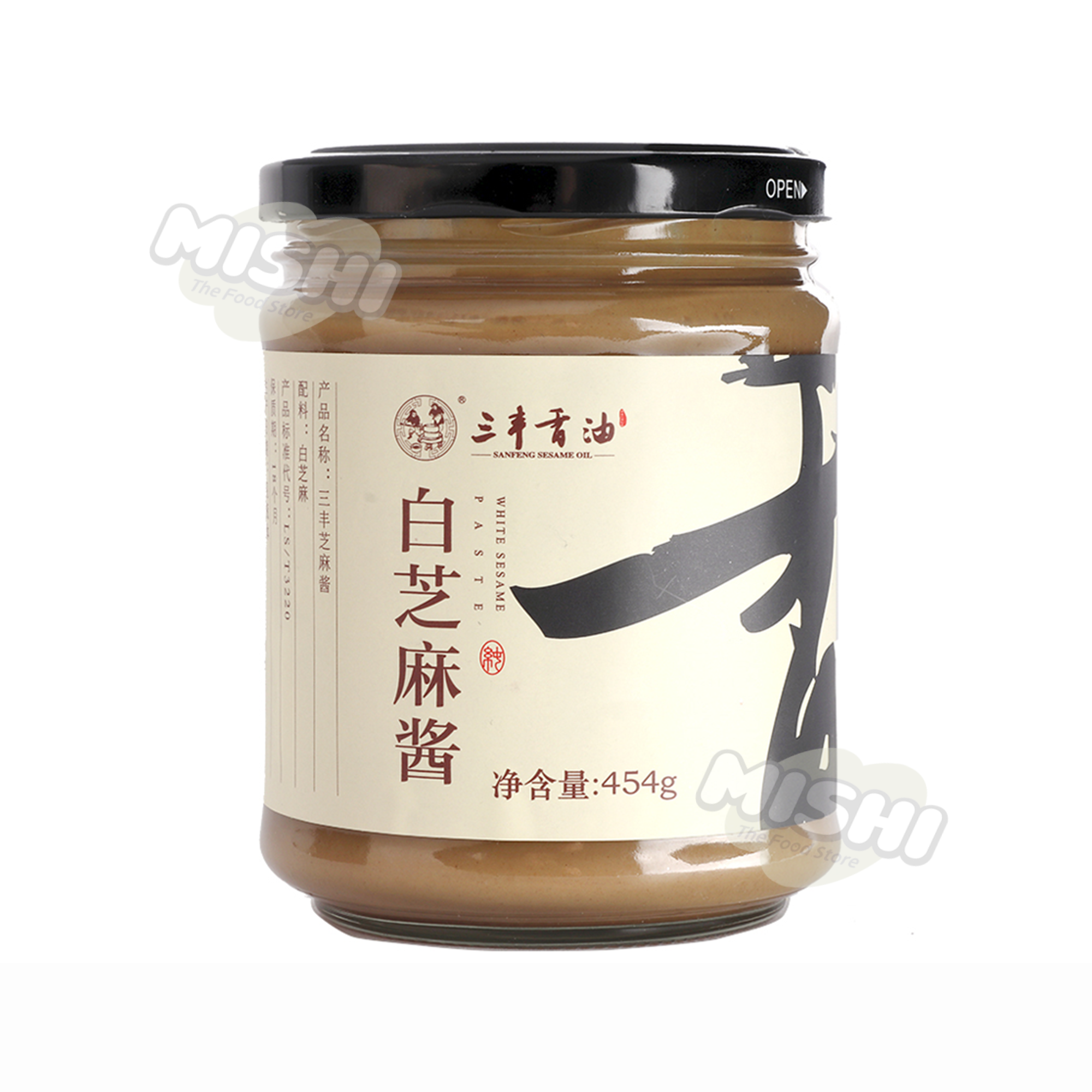 SANFENG White Sesame Paste 454g