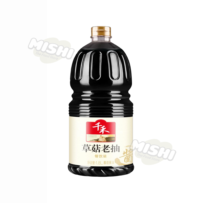 Qian He Brand Straw Mushroom Dark Soy Sauce 1.8L