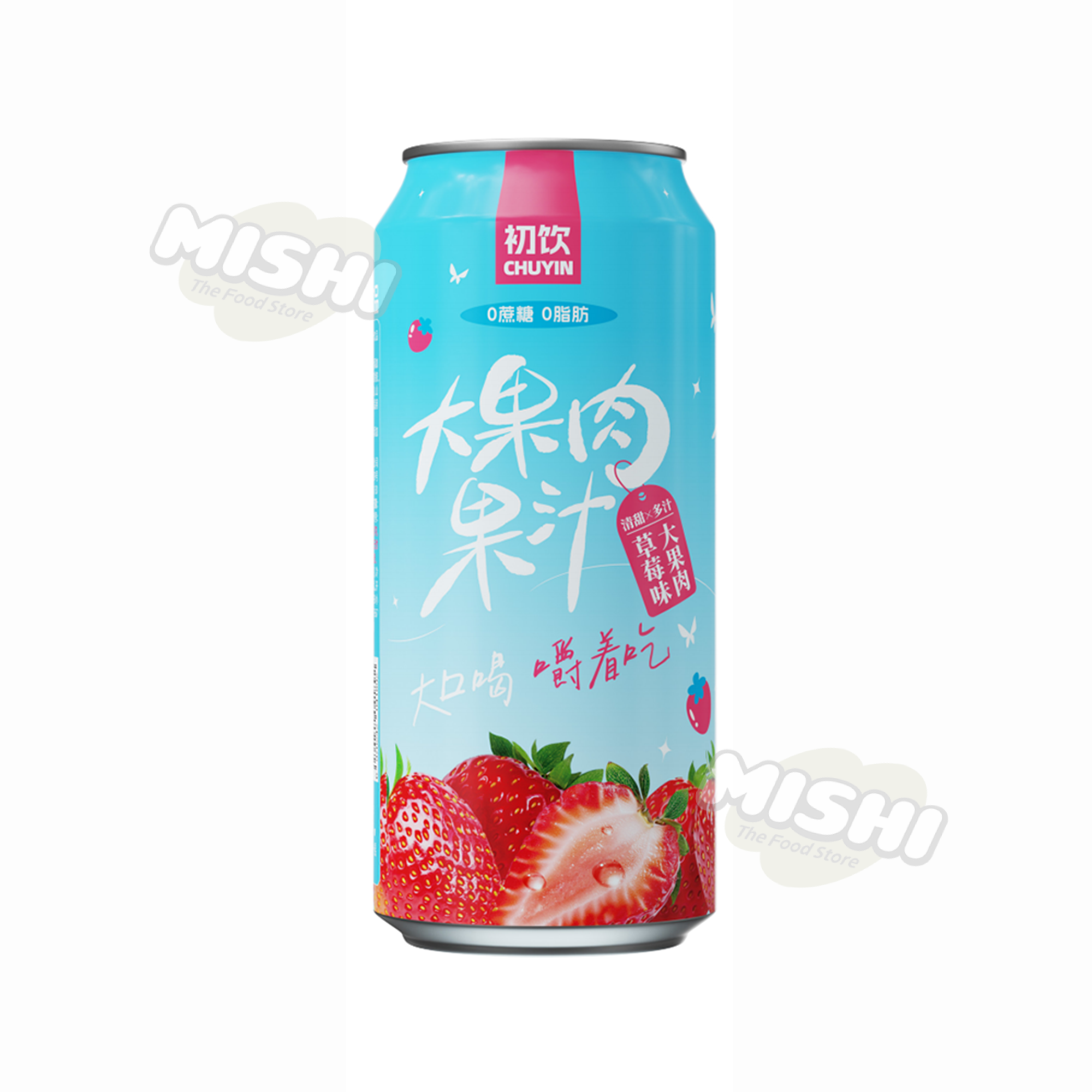 JOYING Mixed Strawberry Juice with Fruit Meat 500g