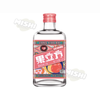 JIANG XIAO BAI Fruit Cube Series Peach Flavored Fruit Wine 23%vol 168ml