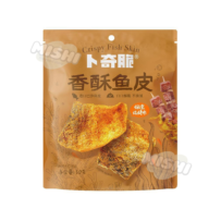BUQICUI Brand Crispy Fish Skin Smoked BBQ Flavor 30g