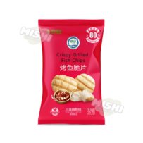 BUQICUI Brand Roasted Fish Crisps Sichuan Spicy Flavor 25g