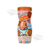 CAPYBARA Brand Sakura Animal Shaped Biscuits (Chocolate Flavor) 130g