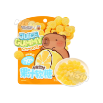 CAPYBARA brand Fruit Juice Gummy Candy (Sea Salt Lemon flavor) 32g