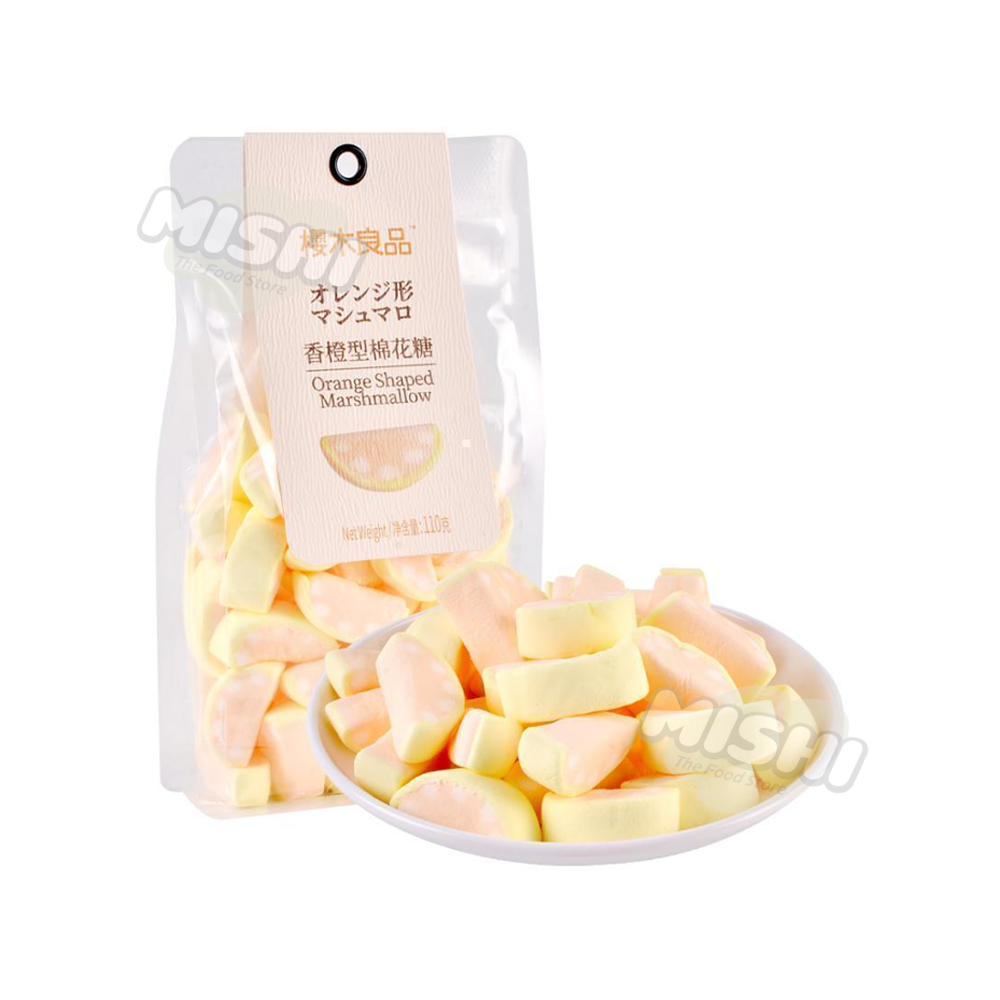 SAKURAGI RYOUHNN Brand Orange-flavored Marshmallows 110g