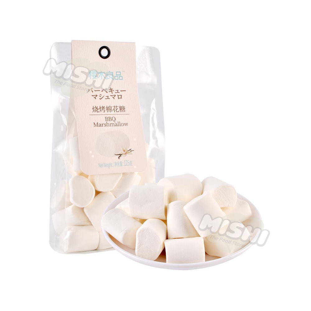 SAKURAGI RYOUHNN Brand BBQ Marshmallows (Vanilla Flavor) 125g