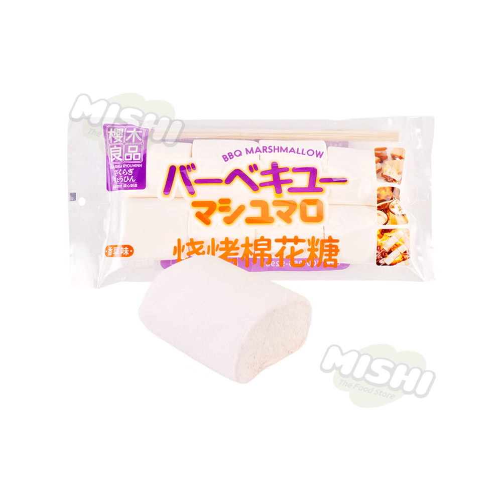 SAKURAGI RYOUHNN Brand BBQ Marshmallows Vanilla Flavor 160g
