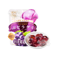 SAKURAGI RYOUHNN Brand Peeled Grape Gummy Candy (Green Grape Flavor) 70g
