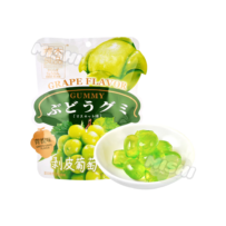 SAKURAGI RYOUHNN Brand Peeled Grape Gummy Candy (Purple Grape Flavor) 70g
