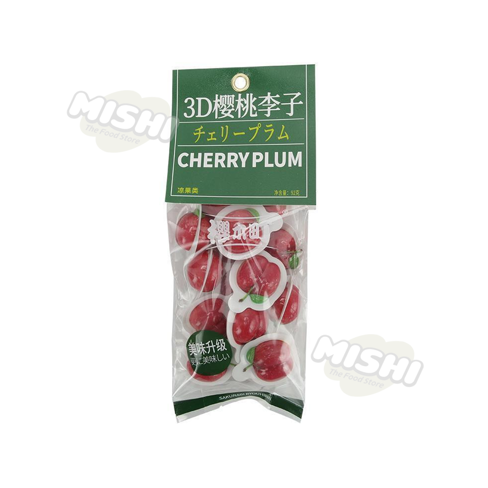 SAKURAGI CHO Brand 3D Cherry Plums 92g