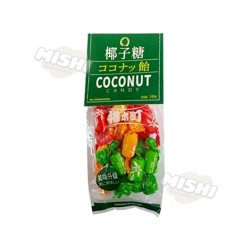 SAKURAGI CHO Brand Coconut Candy 148g