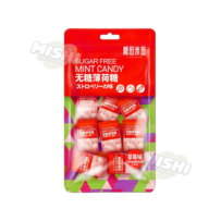 Tommy&Tim brand Sugar-free Peppermint Candy Strawberry flavor 45g
