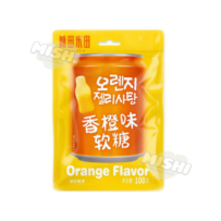Tommy&Tim brand Bottle-shaped Orange flavored soft candy 100g
