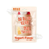 Tommy&Tim brand Bottle-shaped Yogurt flavored soft candy 100g