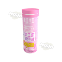Tommy&Tim Brand Qingkou Probiotic Effervescent Tablets (White Peach Flavor) 25g