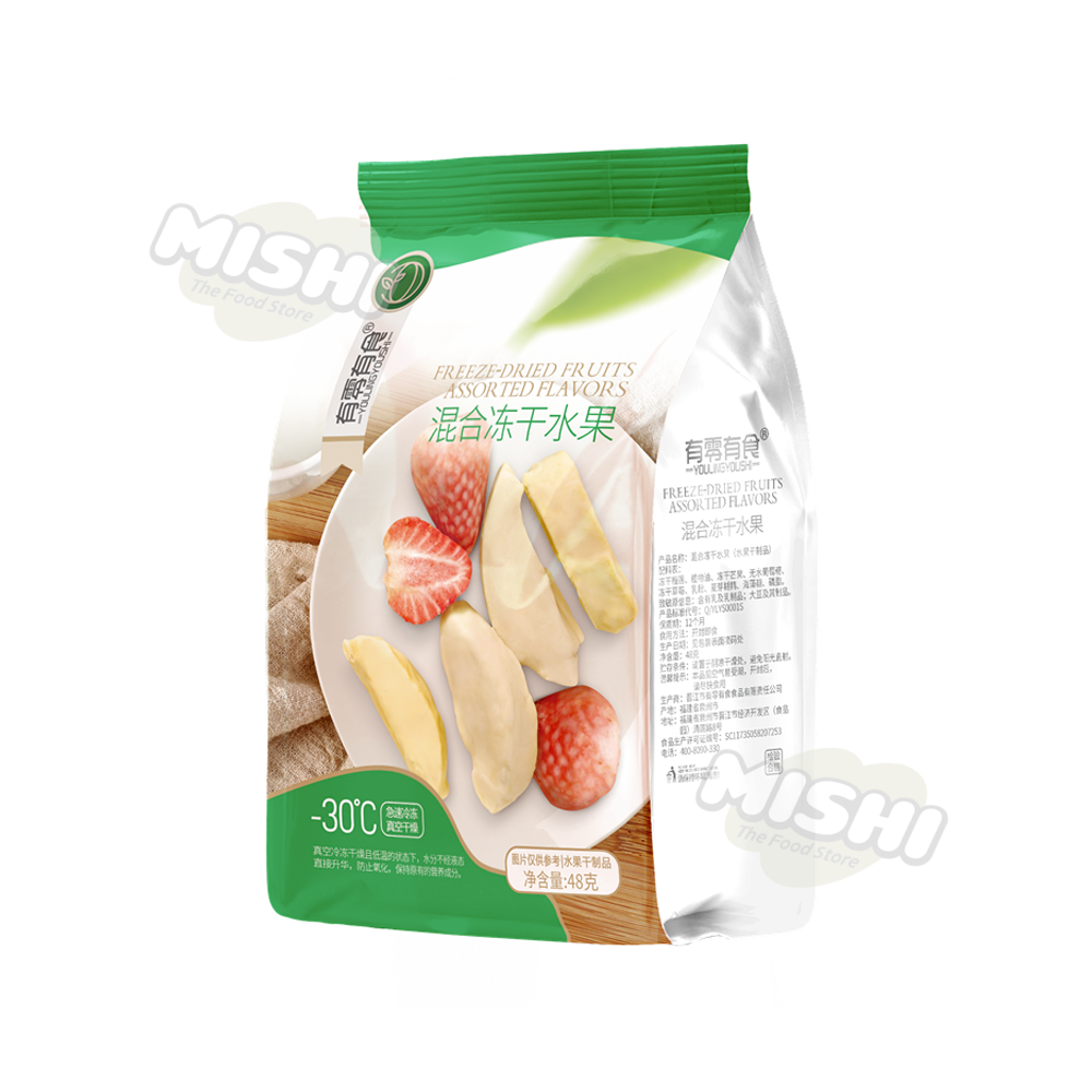 YOULINGYOUSI 48g Bagged Mixed Freeze-Dried Fruit