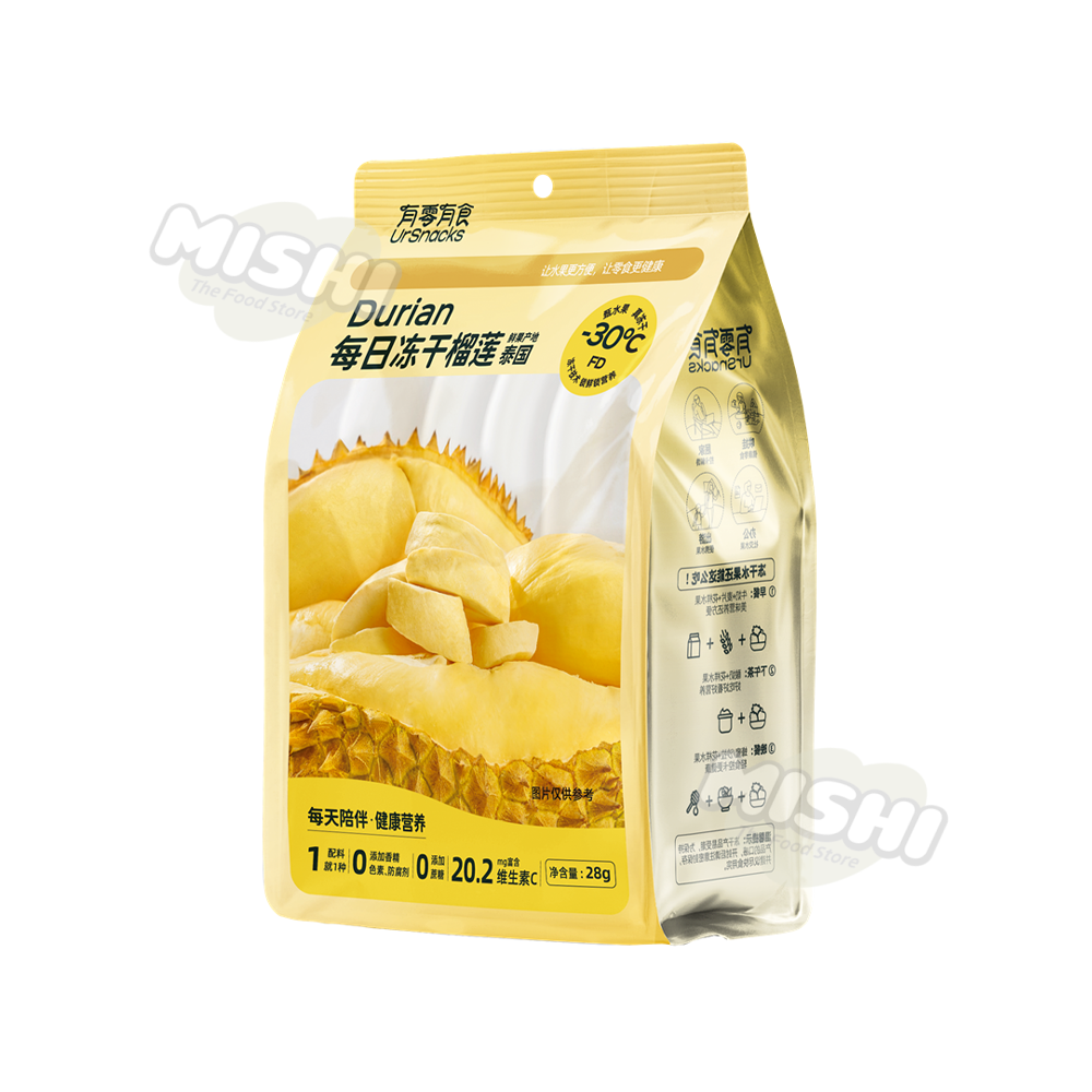 YOULINGYOUSI 28g Bagged Daily Freeze-Dried Durian