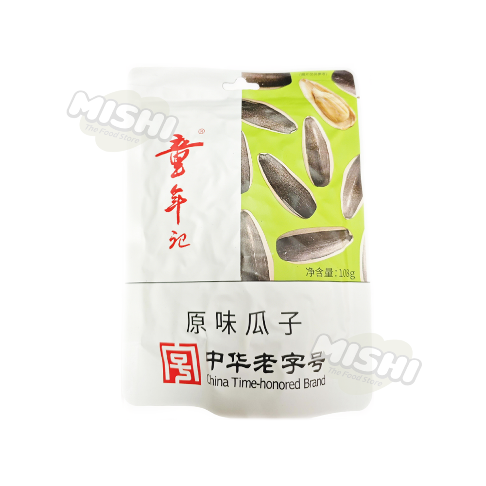 TONGNIANJI Brand Paper Bag Original Flavor Sunflower Seeds 108g
