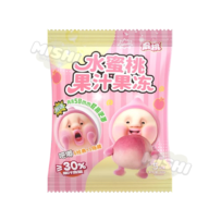 ZUO YIXIA Brand Peach-shaped Peach Juice Konjac Jelly 80g [Chewy Type]